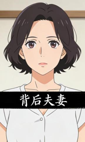 短剧《背后夫妻》海报