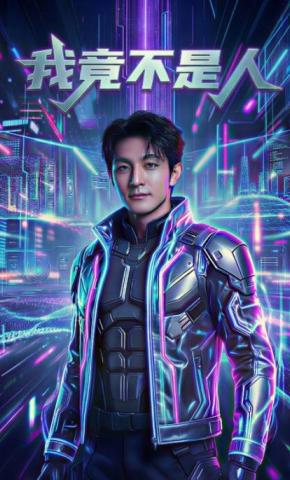 短剧《我竟不是人》海报