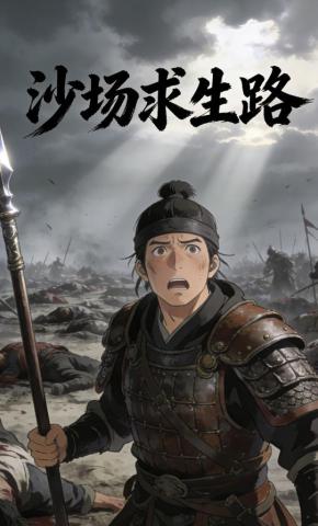 短剧《沙场求生路》海报