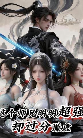 短剧《这个师兄明明超强却过分谦虚》海报