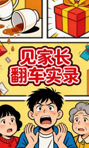 短剧《见家长翻车实录》海报