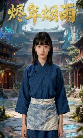 短剧《烬年烟雨》海报