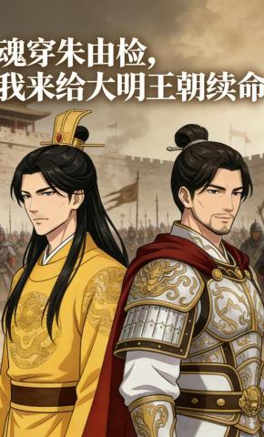 短剧《魂穿朱由检，我来给大明王朝续命》海报