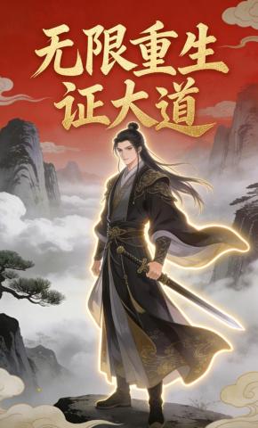 短剧《无限重生证大道》海报