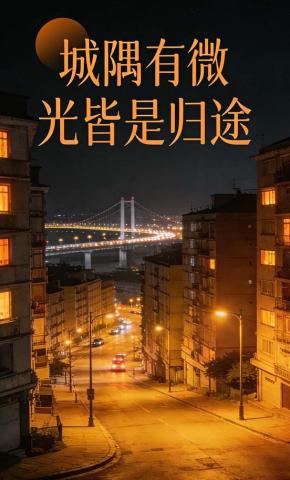 短剧《城隅有微光皆是归途》海报