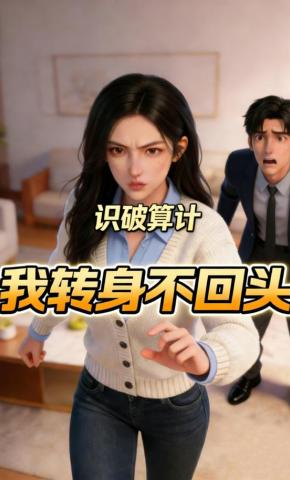 短剧《识破算计，我转身不回头》海报