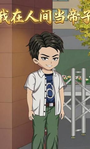 短剧《我在人间当帝子》海报