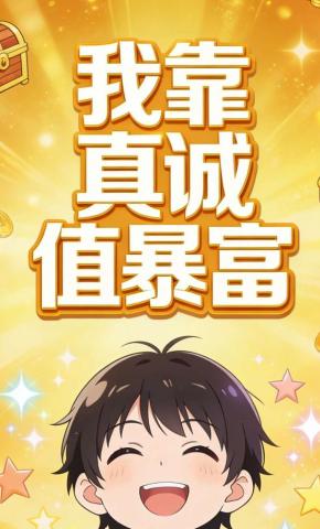 短剧《我靠真诚值暴富》海报