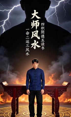 短剧《大师风水》海报