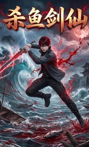 短剧《杀鱼剑仙》海报