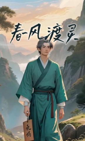 短剧《春风渡灵》海报