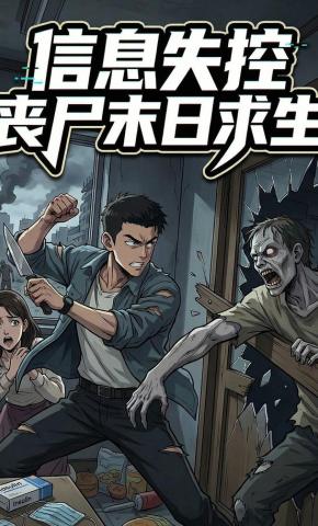 短剧《信息失控丧尸末日求生》海报