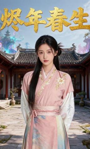 短剧《烬年春生》海报