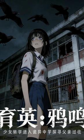 短剧《育英：鸦鸣》海报