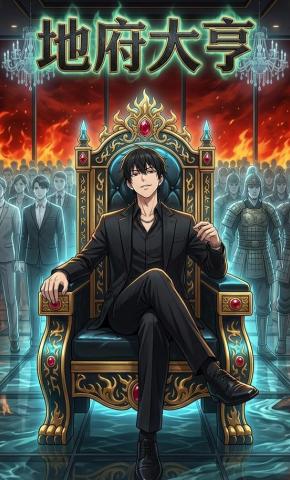 短剧《地府大亨1》海报