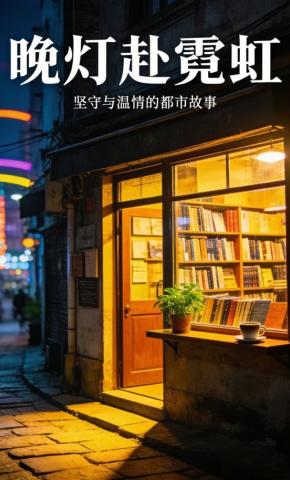 短剧《晚灯赴霓虹》海报