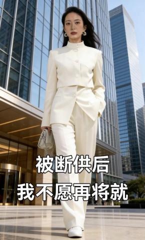 短剧《被断供后，我不愿再将就》海报