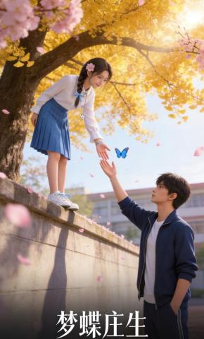 短剧《梦蝶庄生》海报