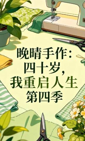 短剧《晚晴手作：四十岁，我重启人生第四季》海报