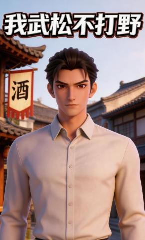 短剧《我武松不打野》海报