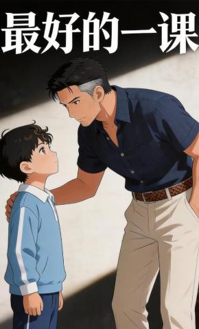 短剧《最好的一课》海报