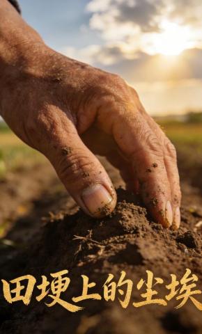 短剧《田埂上的尘埃》海报