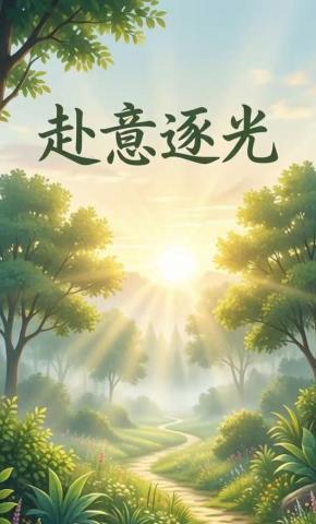 短剧《赴意逐光》海报