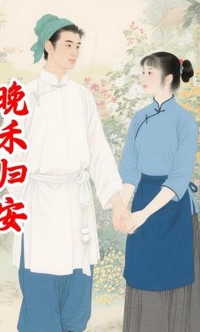 短剧《晚禾归安》海报