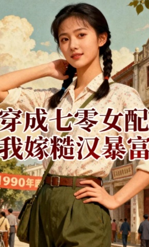 短剧《穿成七零女配，我嫁糙汉暴富》海报