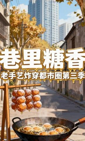 短剧《巷里糖香：老手艺炸穿都市圈第三季》海报