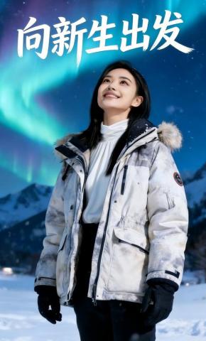 短剧《向新生出发》海报