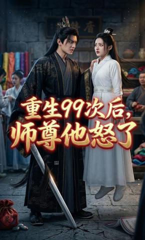 短剧《重生99次后，师尊他怒了》海报