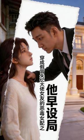 短剧《穿成假冒失忆大佬女友的恶毒女配之他早设局》海报