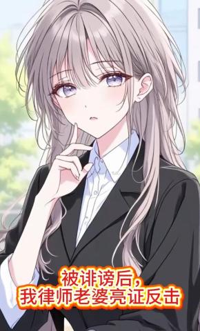 短剧《被诽谤后，我律师老婆亮证反击》海报