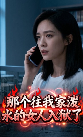 短剧《那个往我家泼水的女人入狱了》海报