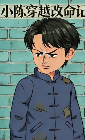 短剧《小陈穿越改命记》海报