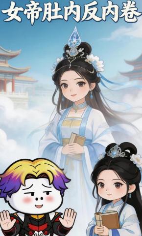 短剧《女帝肚内反内卷》海报