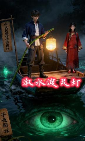 短剧《溆水渡灵灯》海报