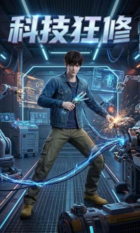 短剧《科技狂修》海报