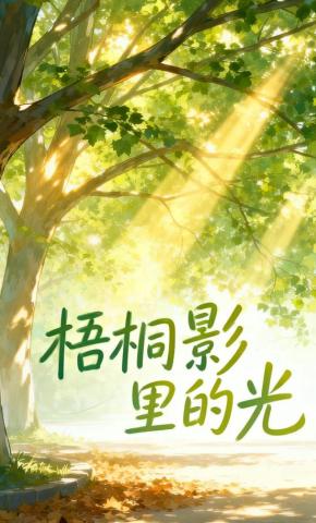 短剧《梧桐影里的光》海报