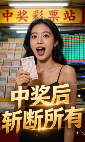 短剧《中奖后斩断所有》海报