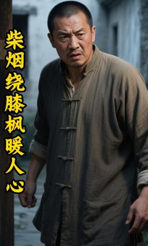 短剧《柴烟绕膝枫暖人心》海报