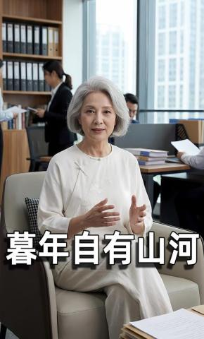 短剧《暮年自有山河》海报