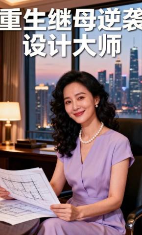 短剧《重生继母逆袭设计大师》海报