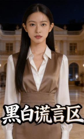 短剧《黑白谎言区》海报