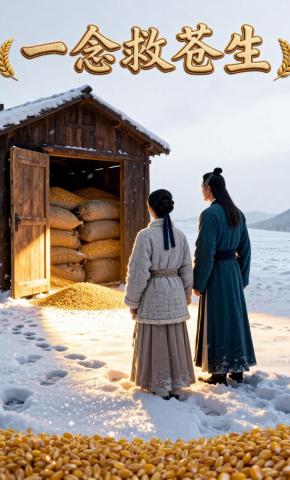 短剧《一念救苍生》海报