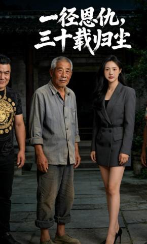 短剧《一径恩仇，三十载归尘》海报