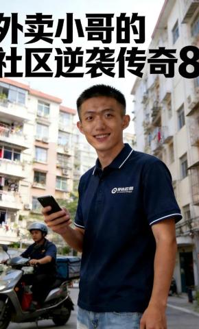 短剧《外卖小哥的社区逆袭传奇8》海报