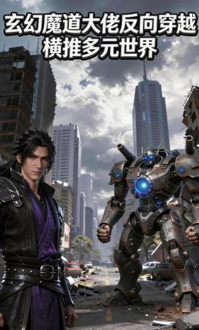 短剧《玄幻魔道大佬反向穿越：横推多元世界》海报