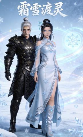 短剧《霜雪渡灵》海报
